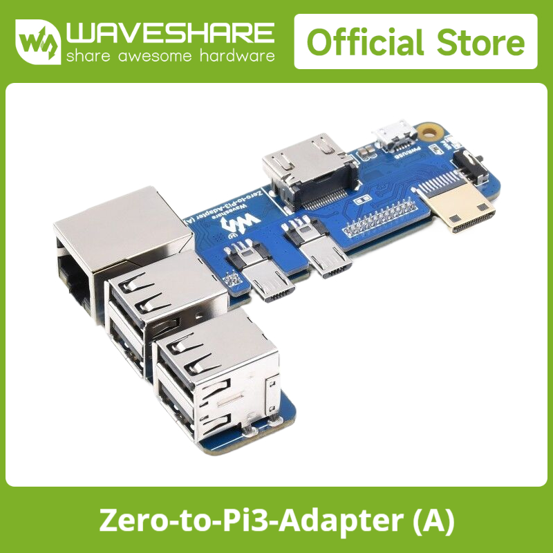 Raspberry Pi Zero - Adaptateur Waveshare Raspberry Pi Zero vers
