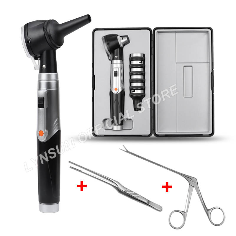 Crocodile Clip Set - Pinces vétérinaires alligator/crocodile pour endoscope auriculaire,