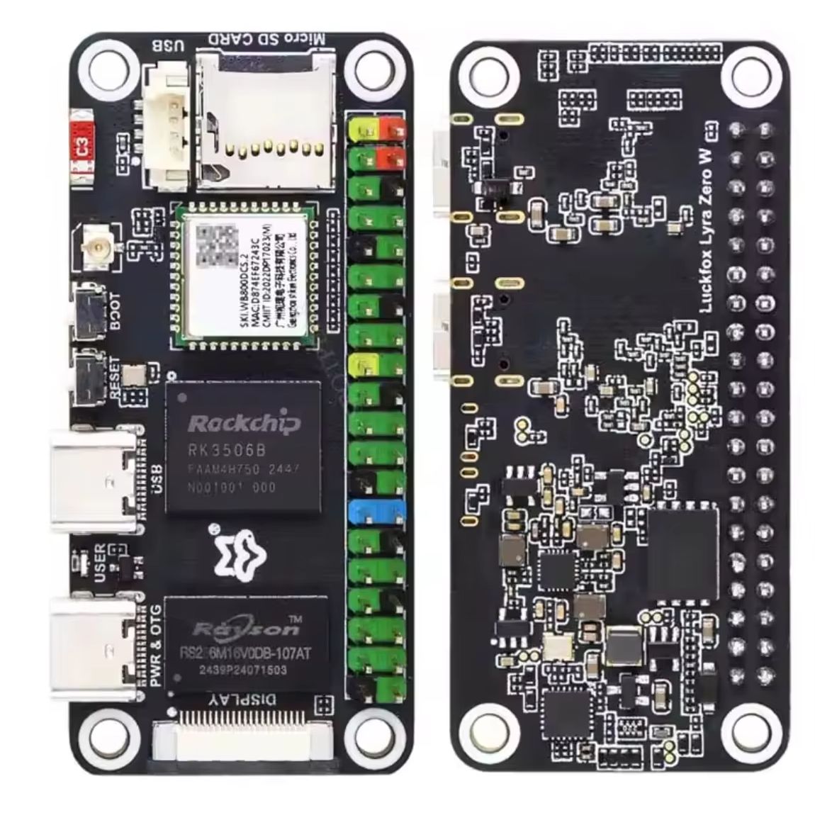 Raspberry Pi Zero - Carte Linux Luckfox Lyra Zero W