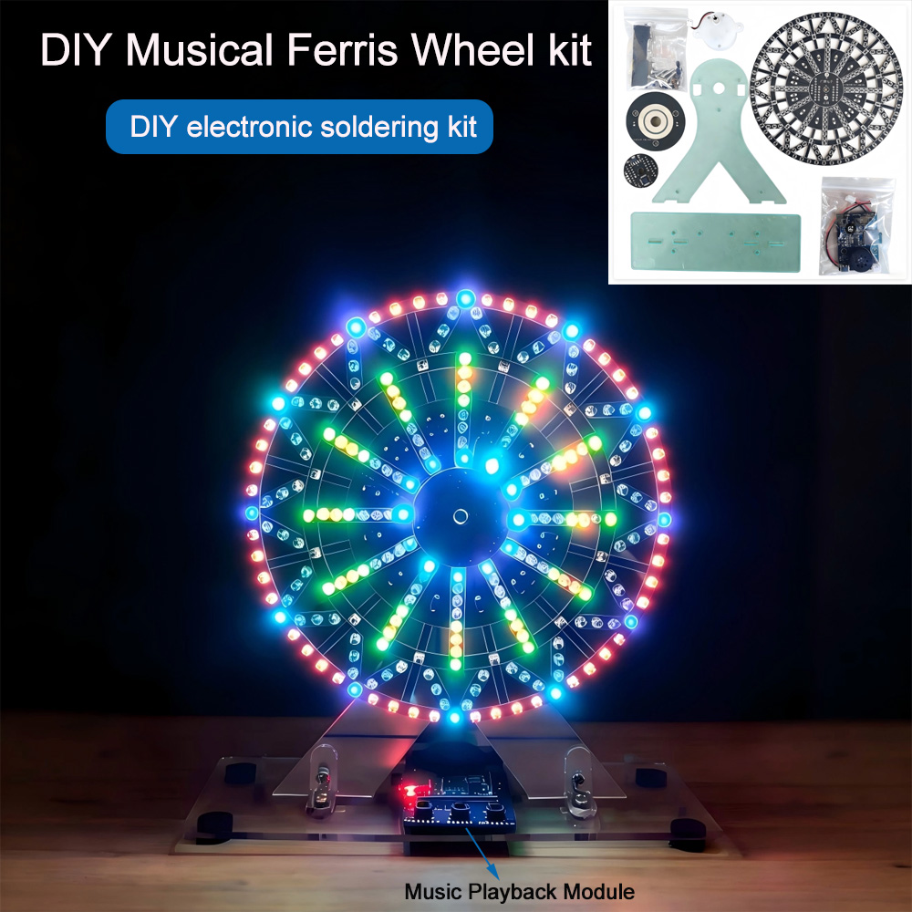 Diy Electronics Project Kit - Kits électroniques DIY, grande roue musicale