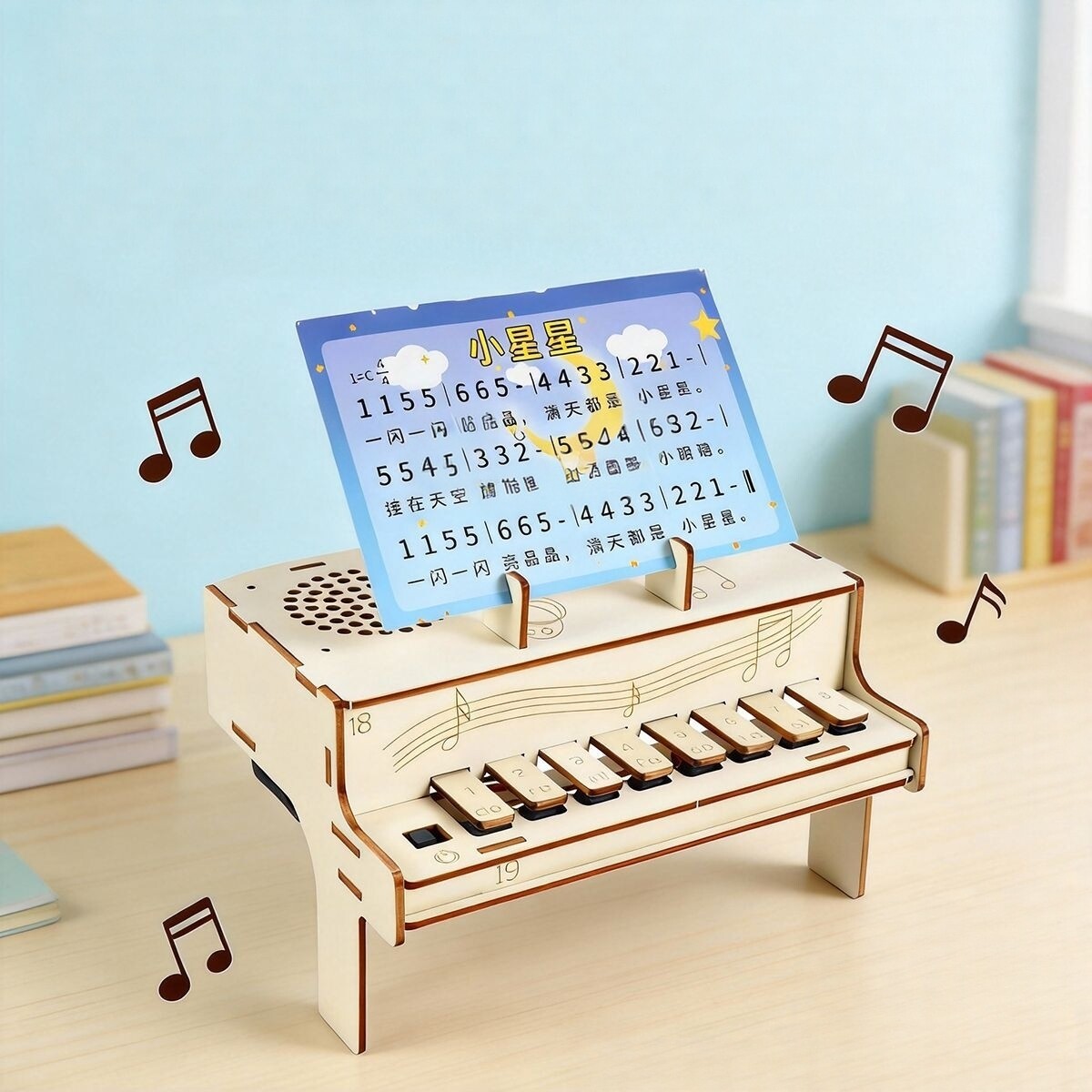 Diy Electronics Music - Kit d'assemblage de modèle de piano