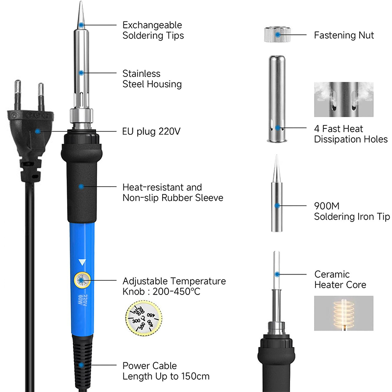 Kit de fer à souder électrique - Diy Electronics Hobby avis et prix