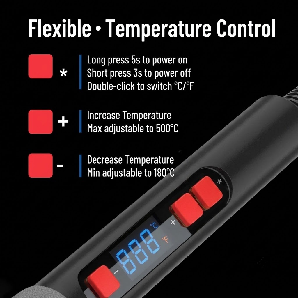 Kit de fer à souder à températ - Diy Electronics Uk avis et prix