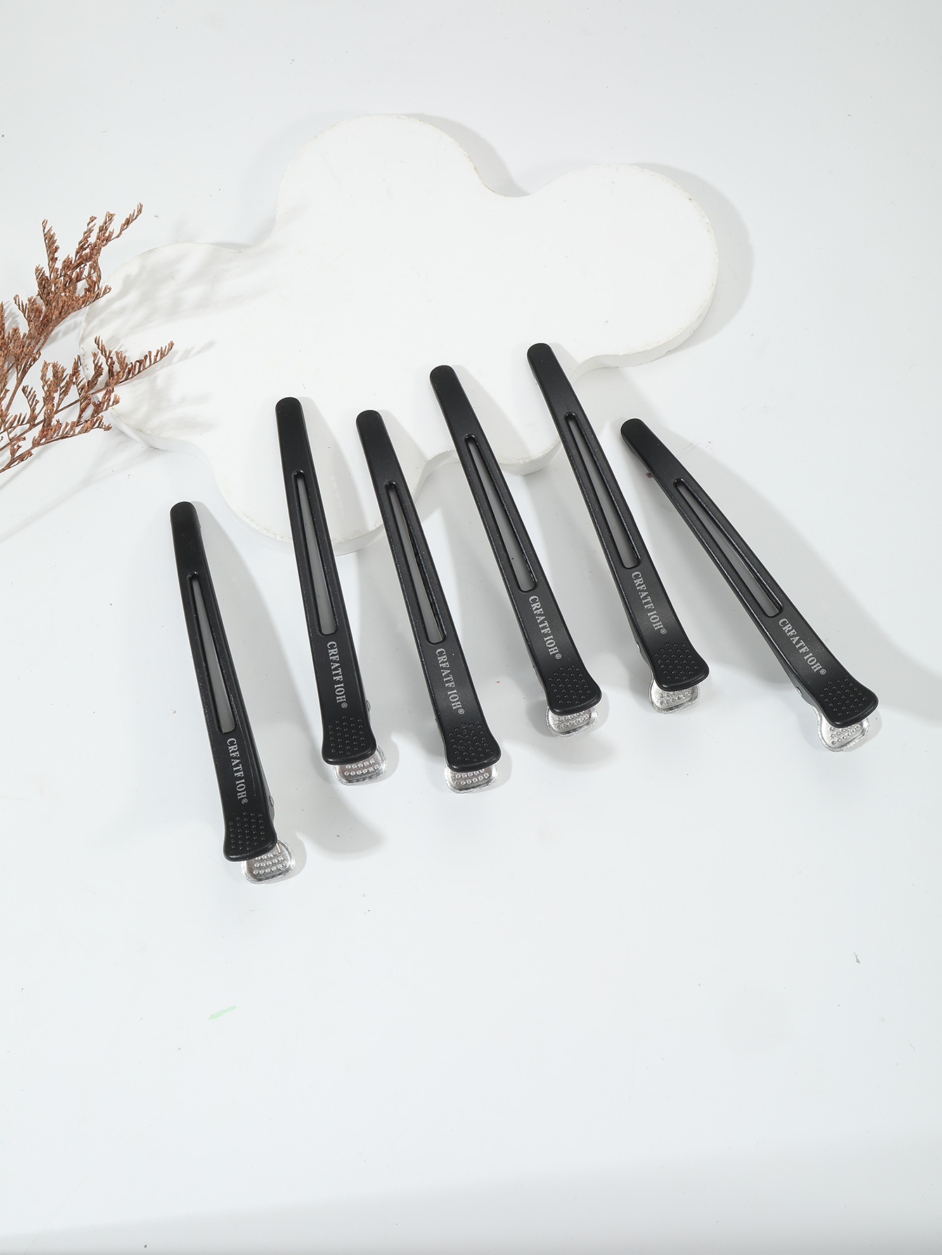 Lot de 6 pinces à cheveux croc - Crocodile Clip Set avis et prix