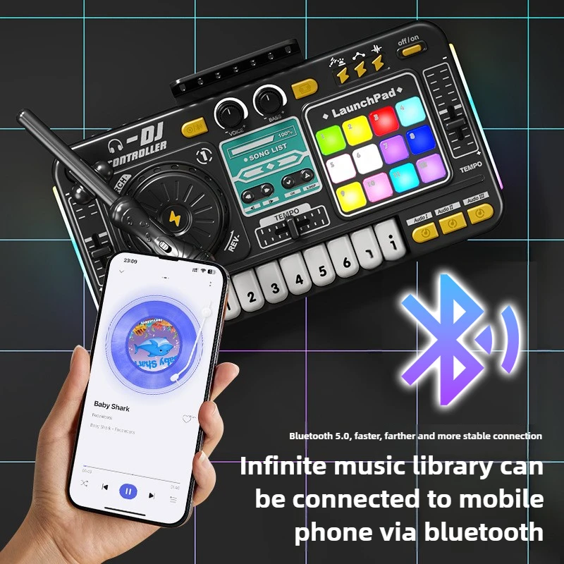 Contrôleur DJ pour enfants, mé - Diy Electronics Music avis et prix