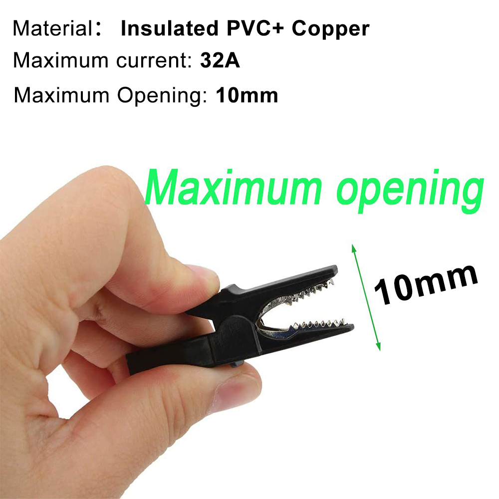 Pince crocodile avec fiches ba - Crocodile Clip Set avis et prix