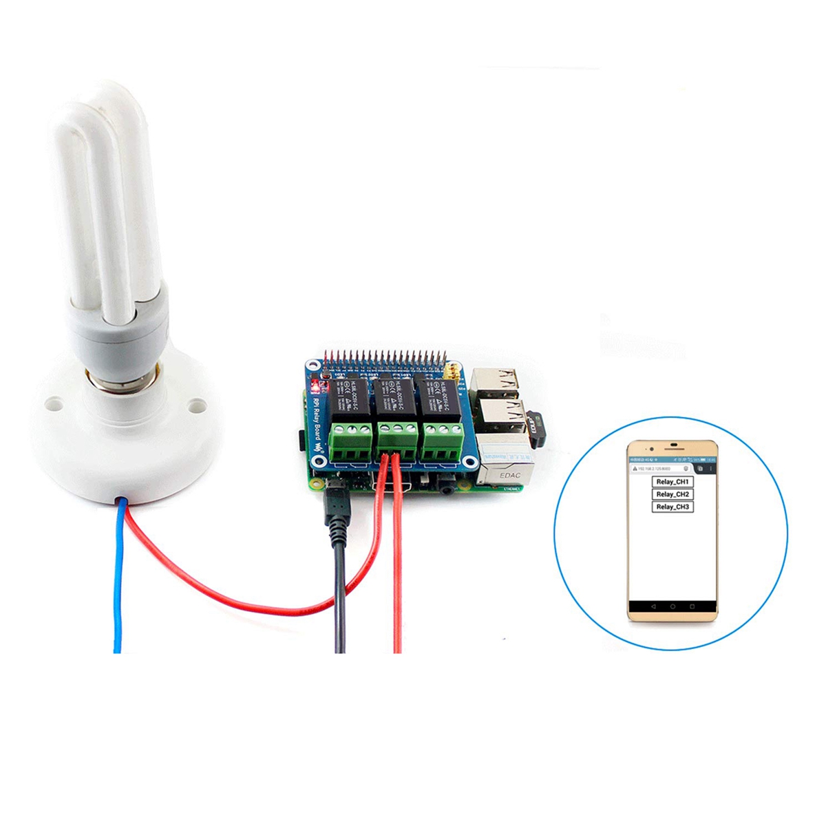 Module de relais 3 canaux 5V W - Raspberry Pi Zero avis et prix