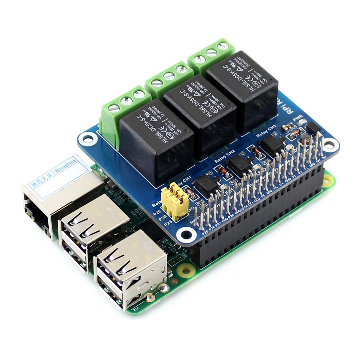 Module de relais 3 canaux 5V W - Raspberry Pi Zero avis et prix