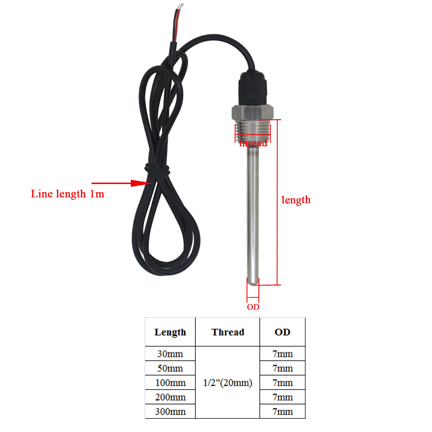 1x capteur de température numé - Ds18B20 Temperature Sensor avis et prix