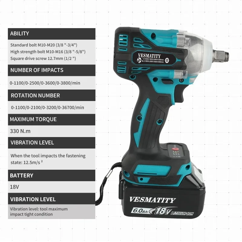 Tournevis électrique sans fil  - Makita Drill Dtw300 avis et prix