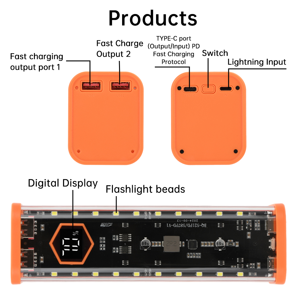 Boîtier de batterie 8*21700, c - Diy Electronics Hobby avis et prix