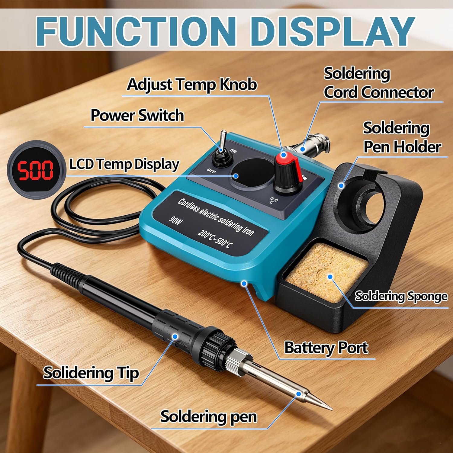 Kit de fer à souder numérique  - Diy Electronics Hobby avis et prix