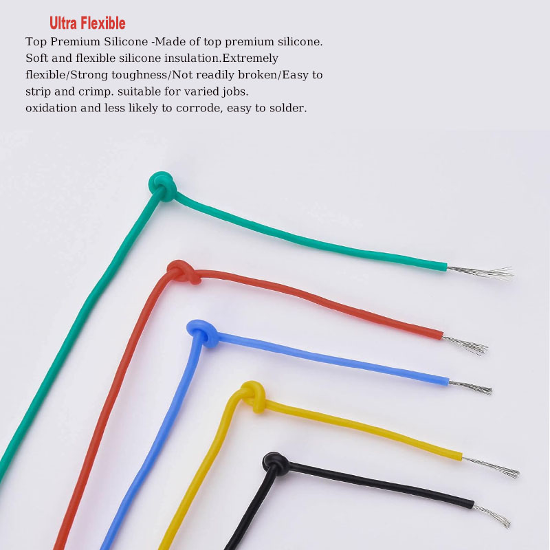 Kit de fils en Silicone souple - Diy Electronics Project Kit avis et prix