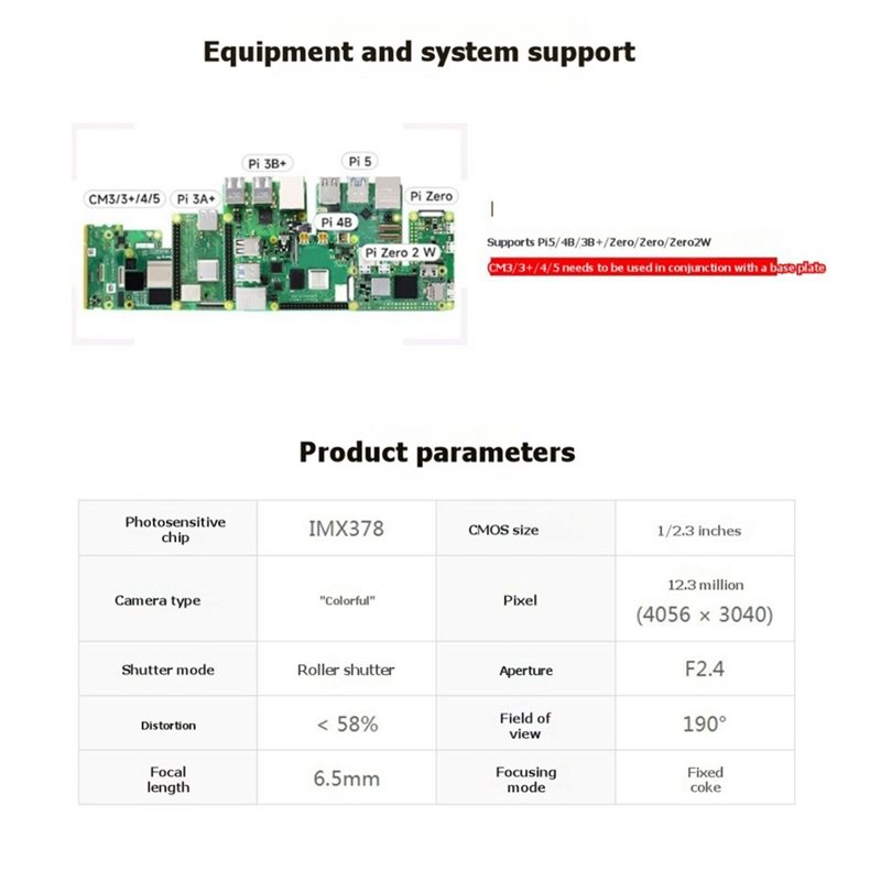 Module d'objectif ultra grand  - Raspberry Pi Zero avis et prix