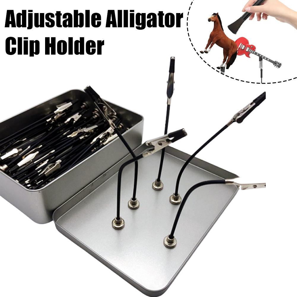 Lot de 12 pinces crocodiles ma - Crocodile Clip Set avis et prix